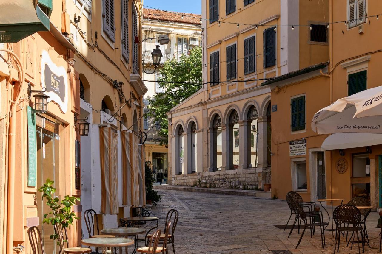 Old Town Luxury Suites 'Contessa' Corfu  Exteriör bild