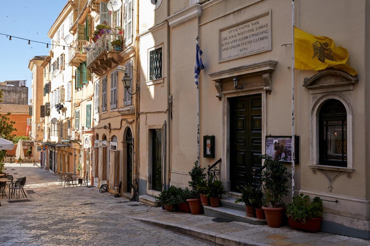 Old Town Luxury Suites 'Contessa' Corfu  Exteriör bild