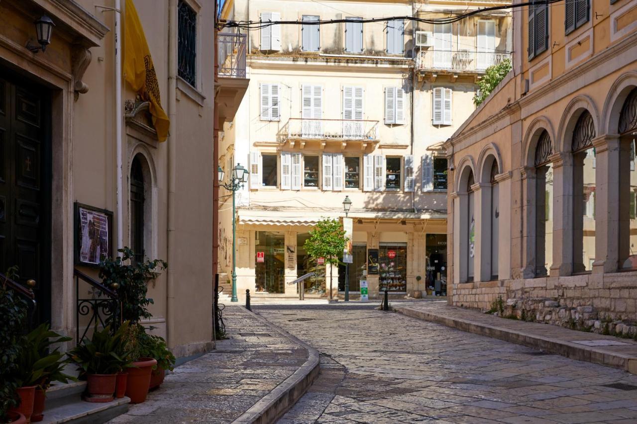 Old Town Luxury Suites 'Contessa' Corfu  Exteriör bild